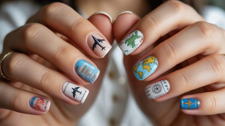 The Best Nail Art Designs for Travel Enthusiasts