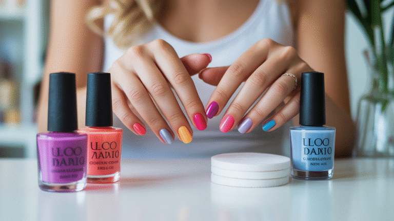 How to Create Gradient Nail Art Without Special Tools